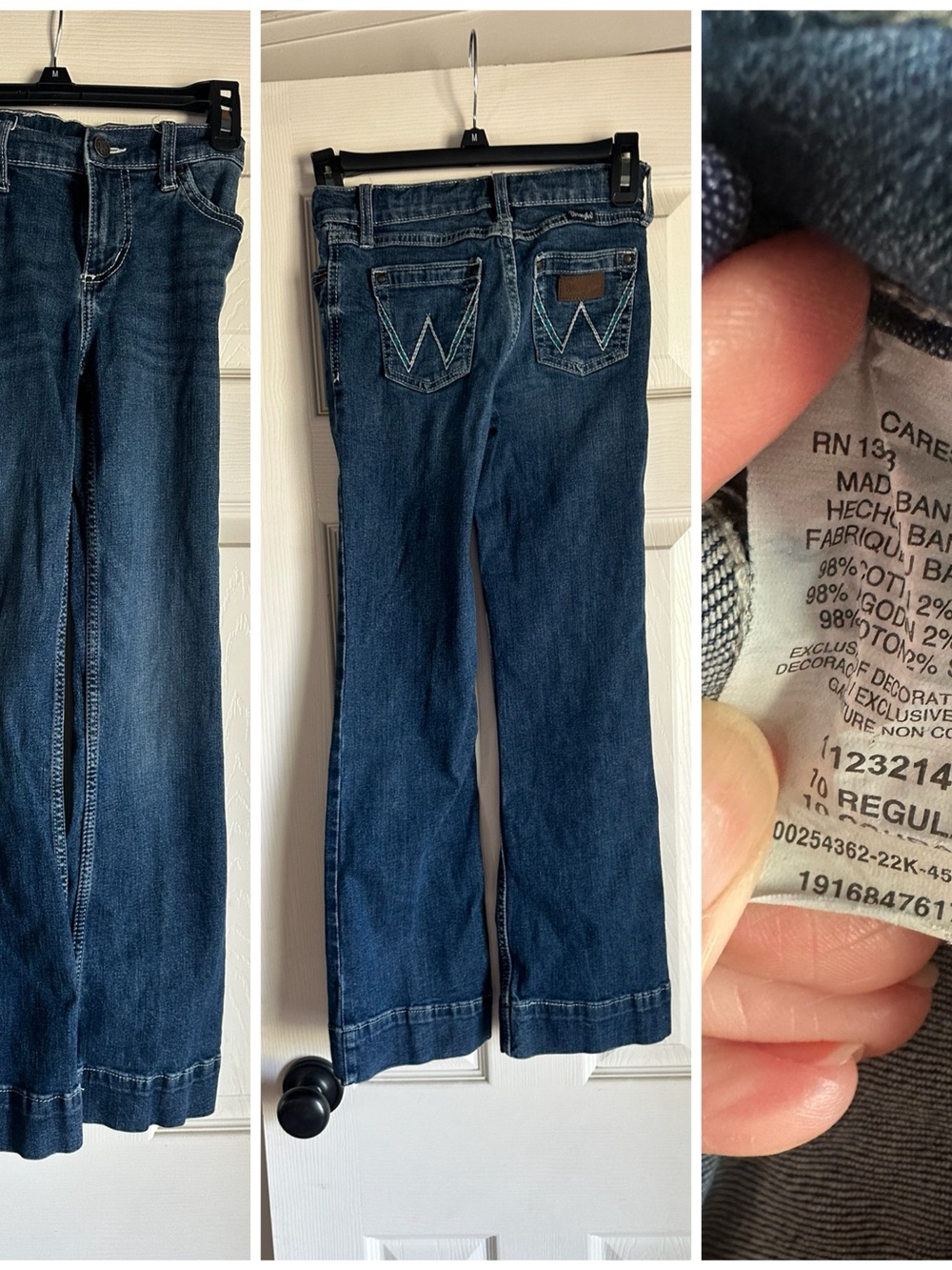 Wrangler Girl’s Jeans - Medium Blue Wash